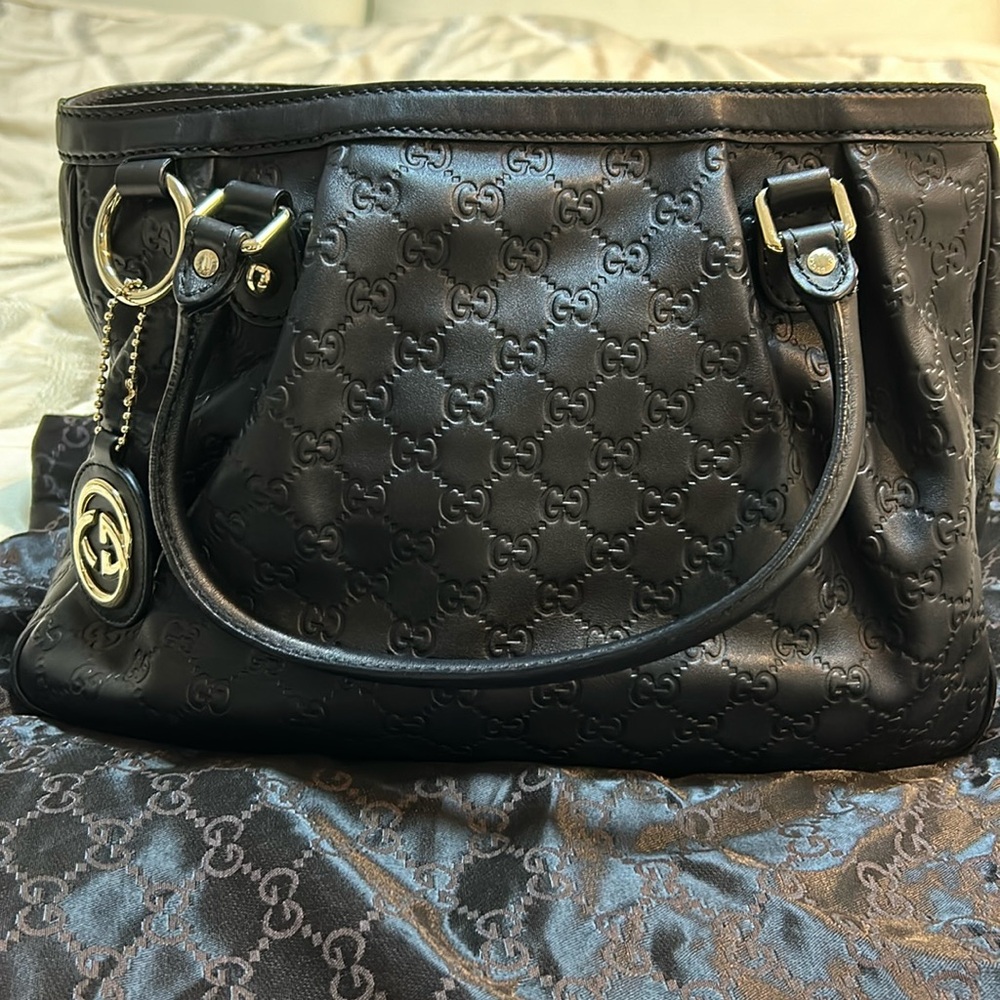 Gucci Black Tote Bag